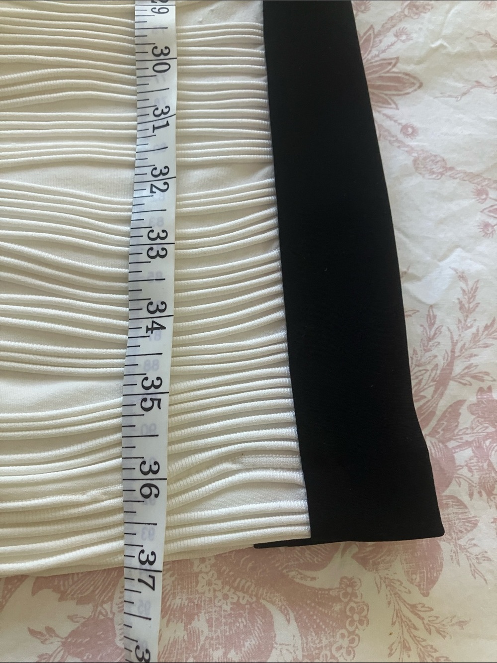 Joseph Ribkoff Black & White asymmetrical Textured Sheath Dress with stretch, 6 - Picture 9 of 9